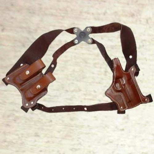 M42A OPEN BOTTOM Horizontal Shoulder Rig With Mag Pouch